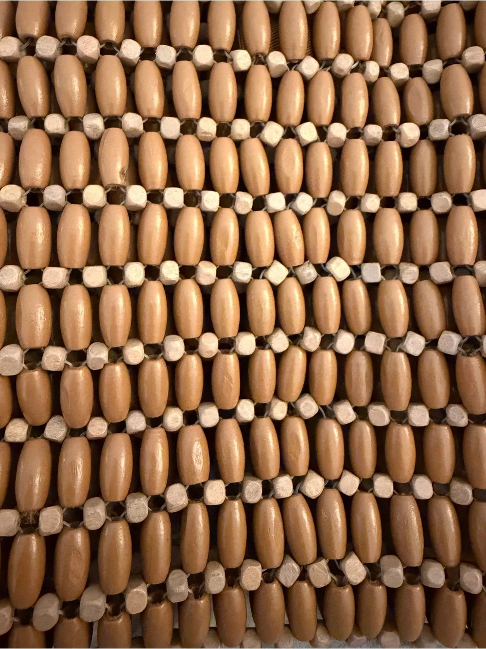 Brown Beaded Purse